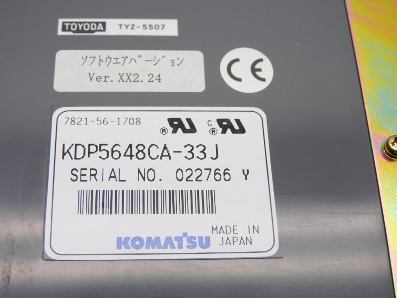 KOMATSU KDP5648CA-33J 100-140VAC 0.8A NSMP