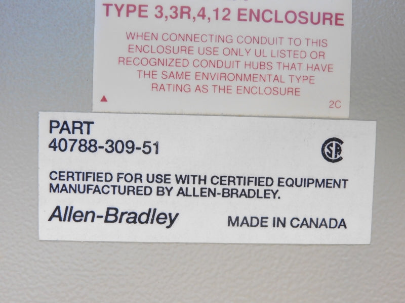 ALLEN BRADLEY 40788-309-51 NUPI