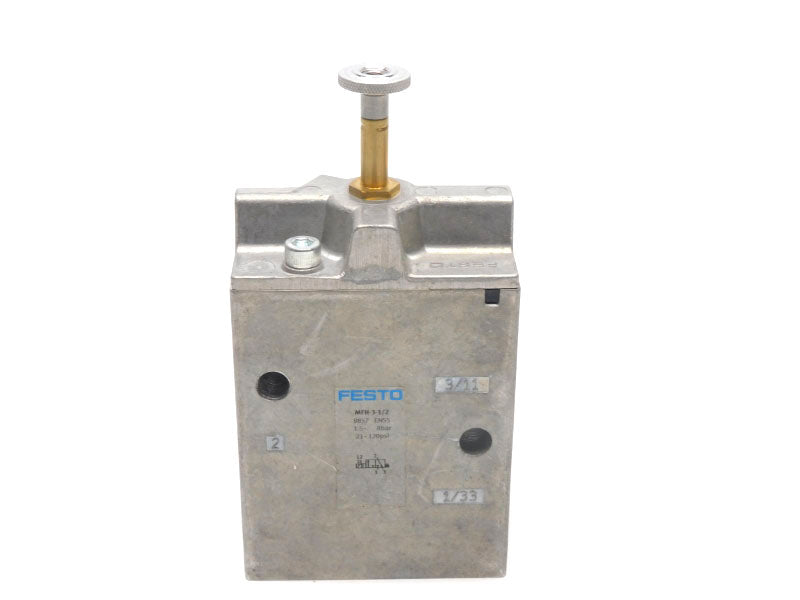 FESTO MFH-3-1/2 9857 SER. EN55 21-120PSI UNMP