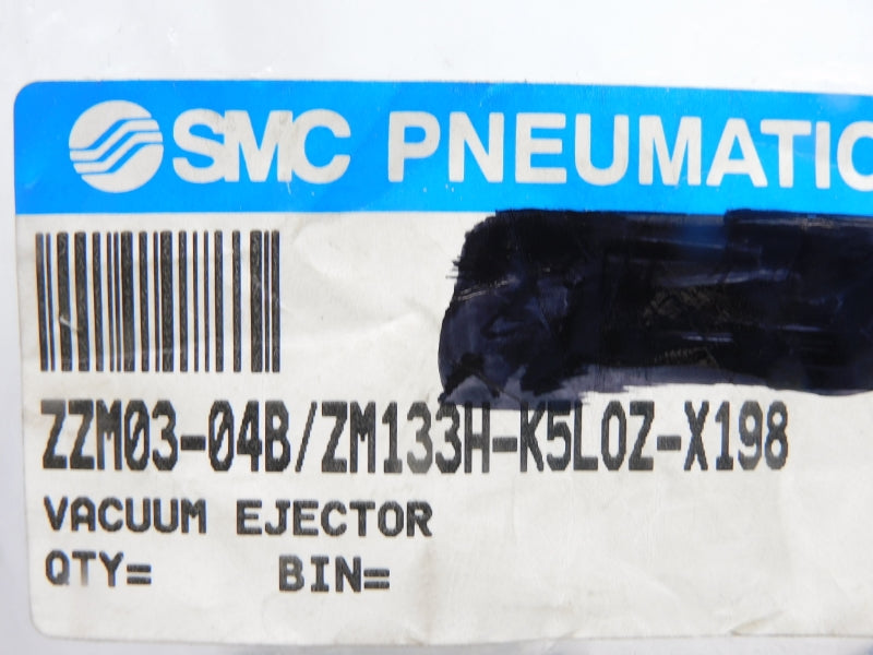 SMC ZZM03-04B/ZM133H-K5L0Z-X198 24VDC 0.1-0.7MPA NSNP
