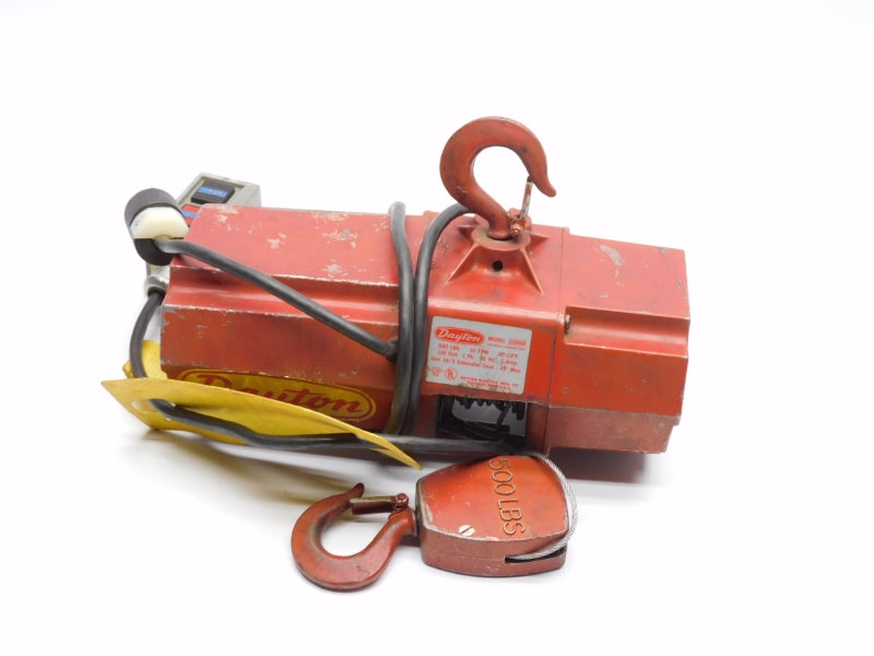 DAYTON 2Z668 115V 3A 500LB UNMP