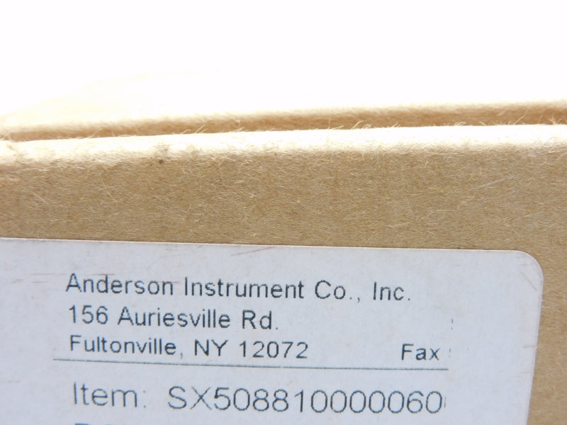 ANDERSON INSTRUMENT SX5088100000600 12-40VDC 0-60.0"WC NSMP