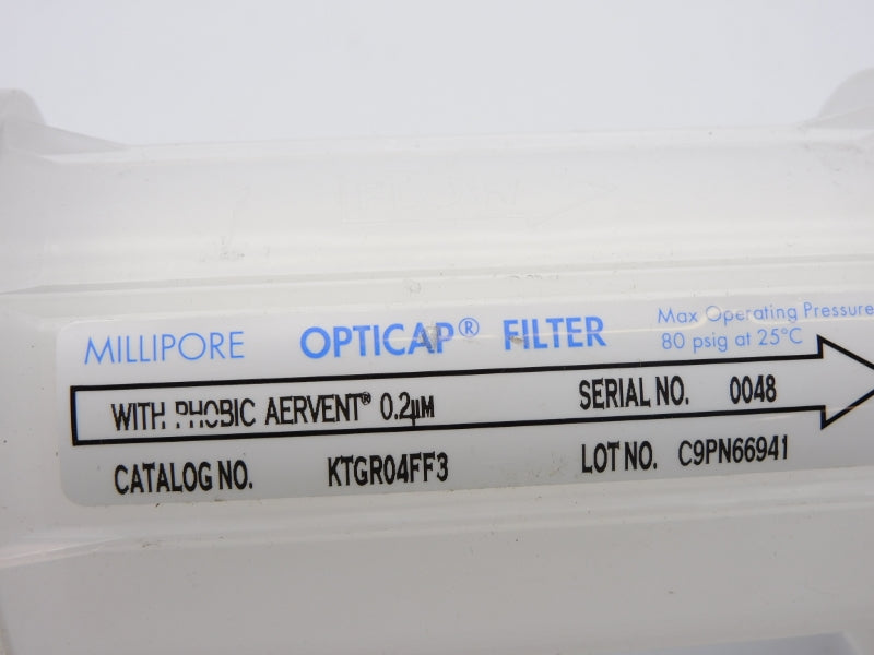 MILLIPORE KTGR04FF3 80PSI (AS PICTURED) NSNP