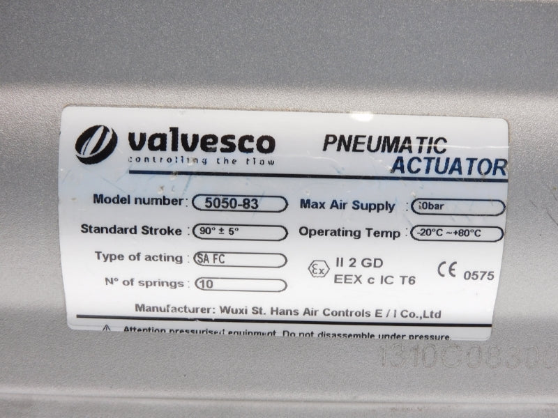 VALVESCO 5050-83 10BAR NSNP