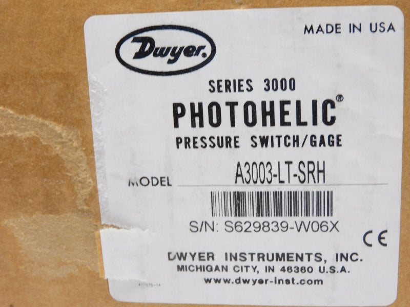 DWYER A3003-LT-SRH 25PSI NSMP