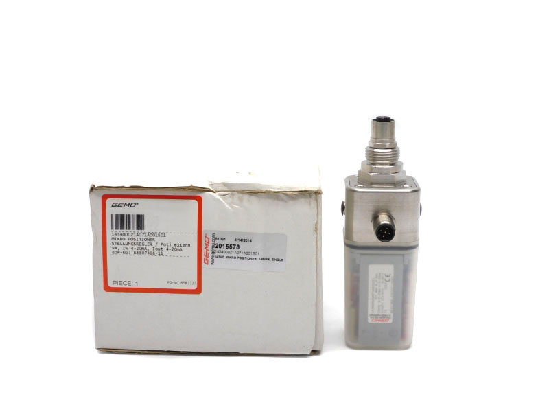 GEMU 1434000Z1A071A001S01 2015578  24VDC 8.0BAR NSMP