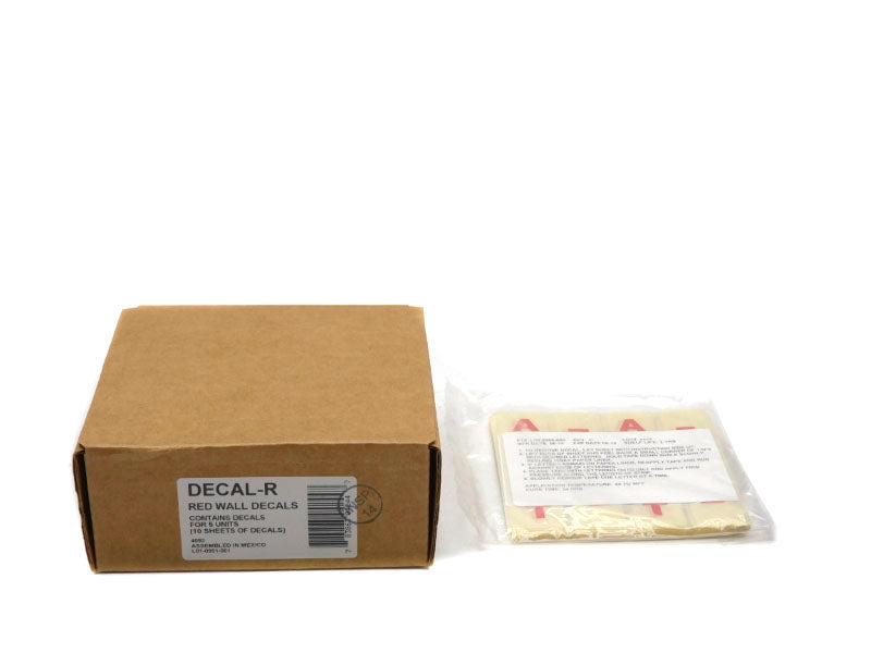 INDUSTRIAL MRO DECAL-R (PKG OF 10) NSMP