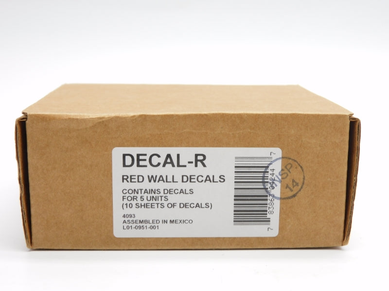 INDUSTRIAL MRO DECAL-R (PKG OF 10) NSMP