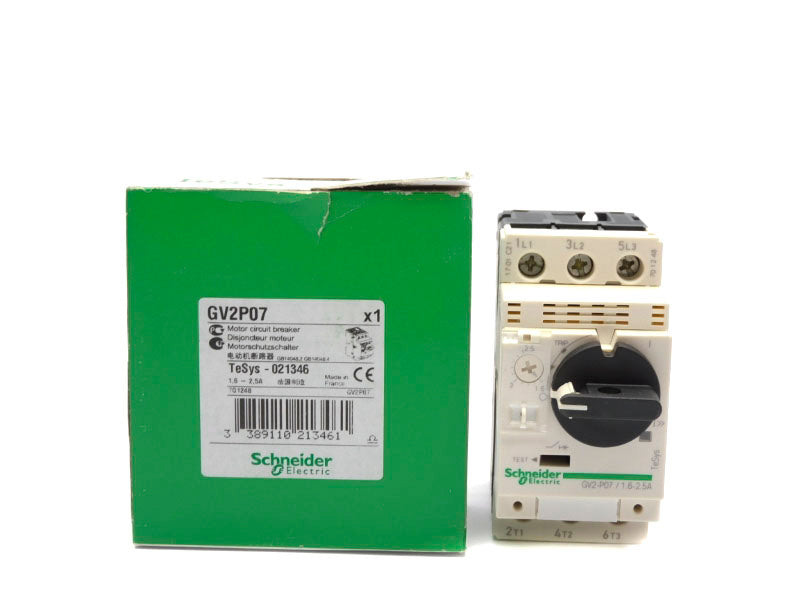 SCHNEIDER ELECTRIC GV2P07 690V 1.6-2.5A NSMP
