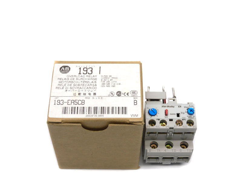 ALLEN BRADLEY 193-EA5CB SER. B 690V 0.32-1.0A (BR/WH) NSMP
