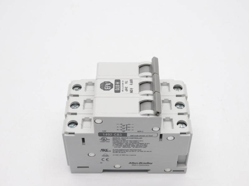 ALLEN BRADLEY 1492-CB3H070 SER. C 277VAC 7A (WH) NSMP