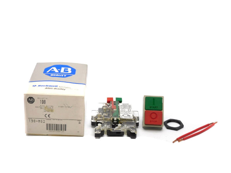 ALLEN BRADLEY 198-MS2 SER. A 690V 10A  (GY/BL) NSMP