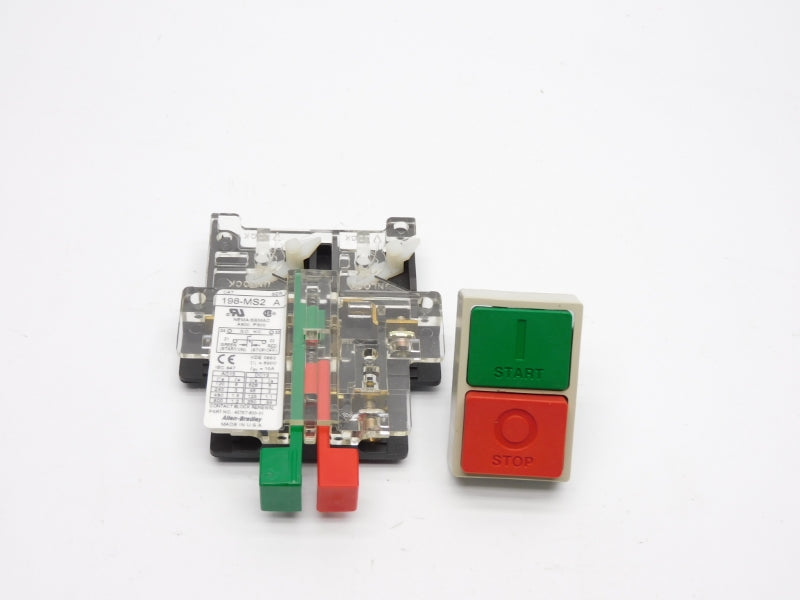 ALLEN BRADLEY 198-MS2 SER. A 690V 10A  (GY/BL) NSMP