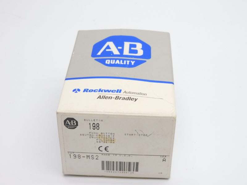 ALLEN BRADLEY 198-MS2 SER. A 690V 10A  (GY/BL) NSMP