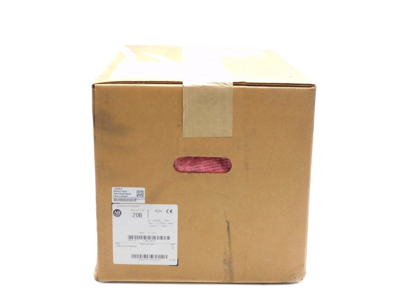ALLEN BRADLEY 20BD034A3AYNAND0 SER. B 480VAC 34A F/W 4.010 DATE: 2008 NSFS