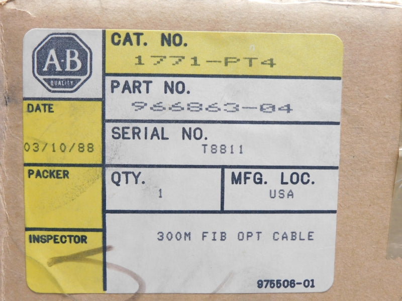 ALLEN BRADLEY 1771-PT4 300'M NSMP