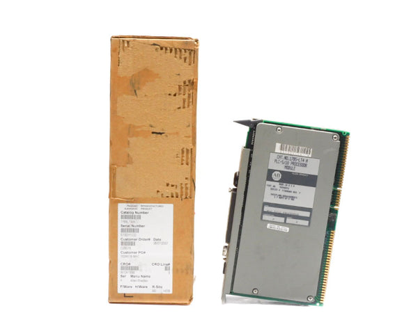 ALLEN BRADLEY 1785-LT4 SER. A 5VDC 2.5A F/W P (NO KEY) REMAN