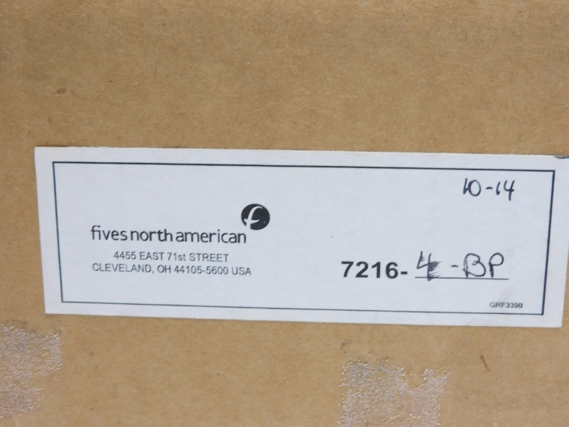 FIVES NORTH AMERICAN 7216-4-BP 2" NSMP