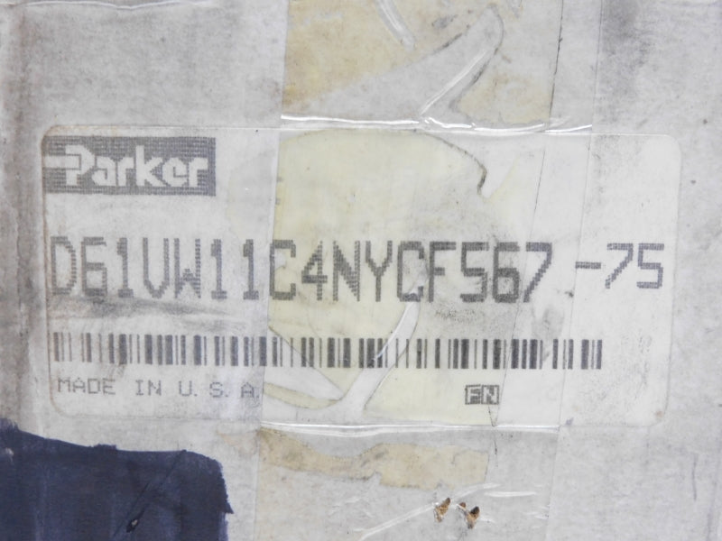 PARKER D61VW11C4NYCF567-75 110/120V 3000PSI NSMP