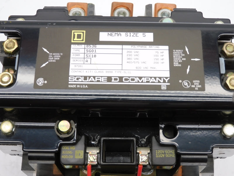 SQUARE D 8536SGO1V02S SER. A 110/120V NSNP