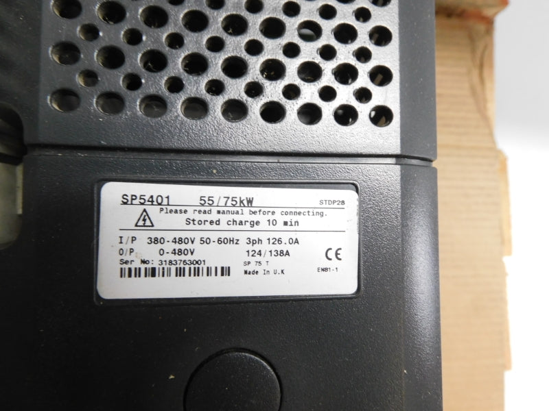 CONTROL TECHNIQUES SP5401 380-480V 124/138A NSNP