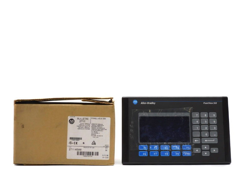 ALLEN BRADLEY 2711-K5A8 SER. H 100-240VAC 0.25-0.15A F/W 4.48 NSMP