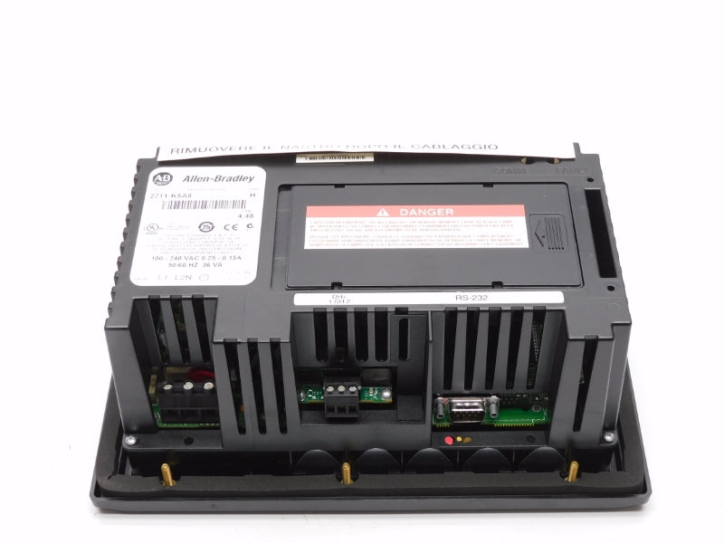 ALLEN BRADLEY 2711-K5A8 SER. H 100-240VAC 0.25-0.15A F/W 4.48 NSMP