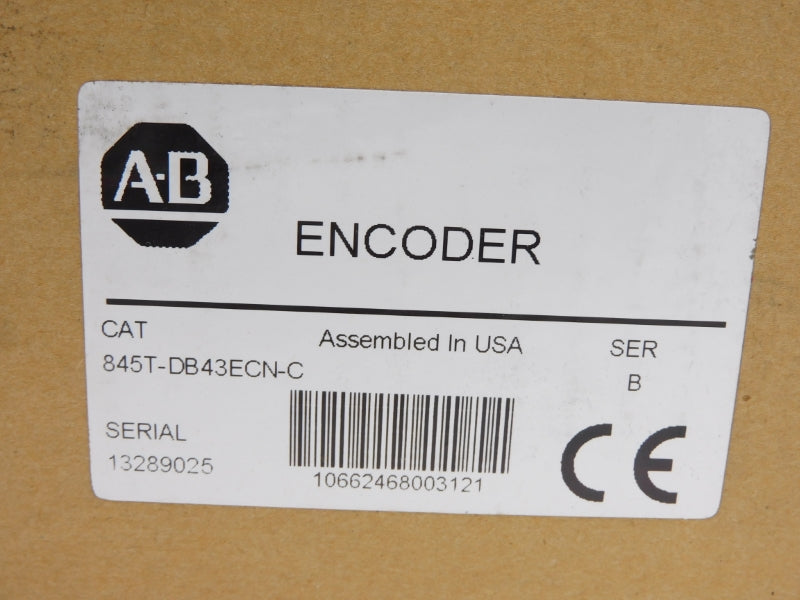 ALLEN BRADLEY 845T-DB43ECN-C SER. B 11-20VDC (BR/WH) NSMP