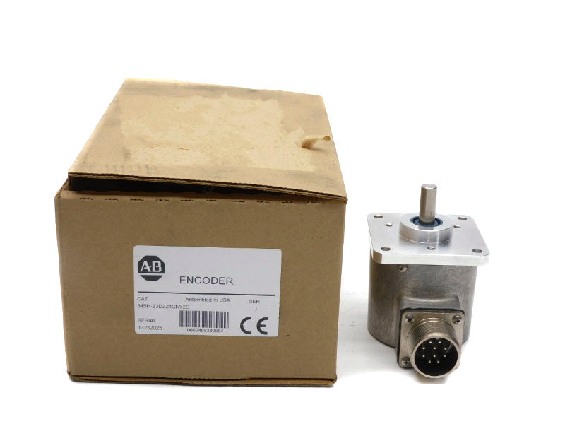 ALLEN BRADLEY 845H-SJDZ24CNY2C SER. C 8-24VDC (BR/WH) NSMP