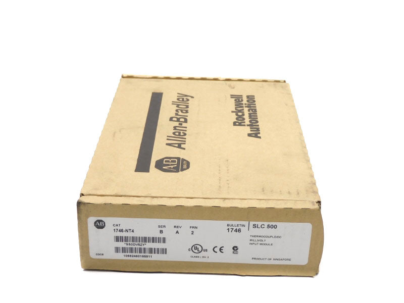 ALLEN BRADLEY 1746-NT4 SER. B F/W 2 DATE: 2008 NSFS