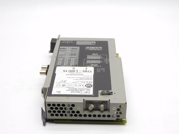 ALLEN BRADLEY 1785-L40C15 SER. E 5VDC 3.0A F/W D (NO KEY) UNMP