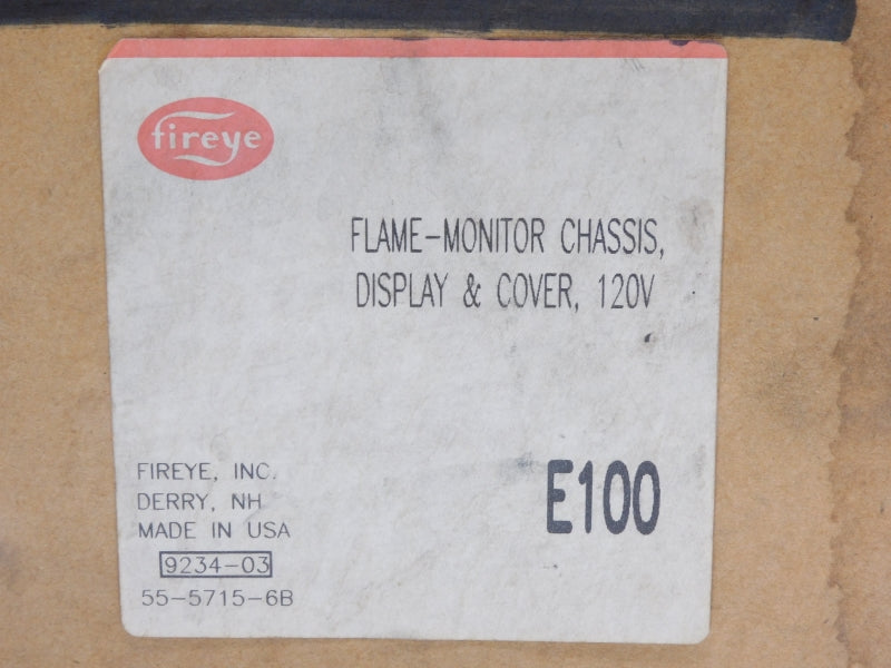 ALLEN BRADLEY FIREYE E100 120V NSMP