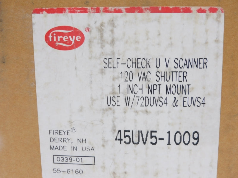 FIREYE 45UV5-1009 120VAC 1" NSMP