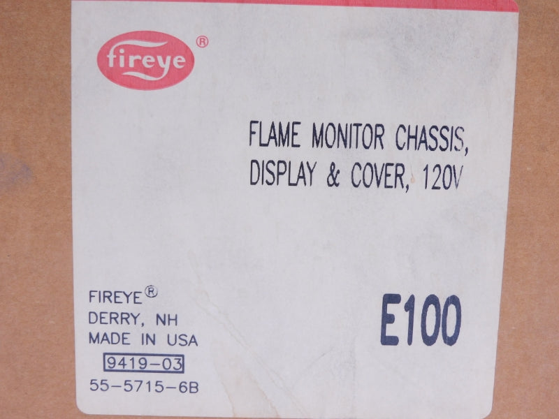 FIREYE E100 120V NSMP