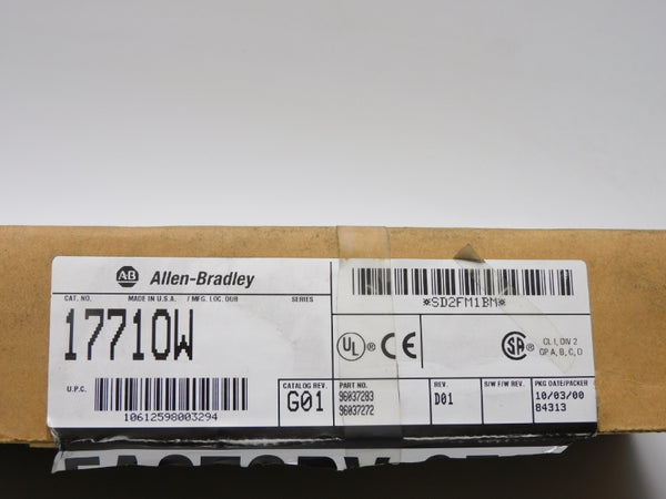 ALLEN BRADLEY 1771-OW SER. A 125VDC/138VAC 1A NUPI