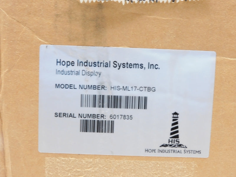 HOPE INDUSTRIAL SYSTEMS HIS-ML17-CTBG NSFS