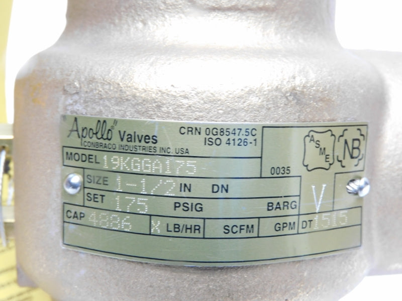 APOLLO 19-KGGA-175 175PSI 1-1/2" NSMP
