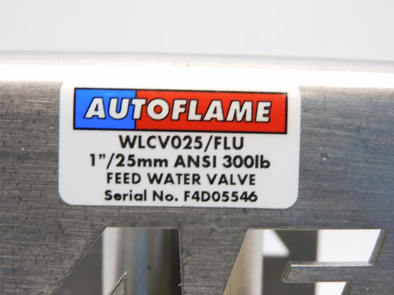 AUTOFLAME WLCV025/FLU 1" NSMP