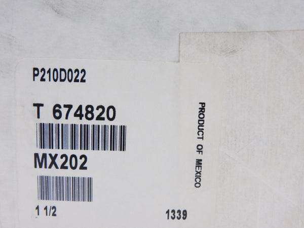 ASCO P210D022 5-125PSI 1-1/2" NSMP