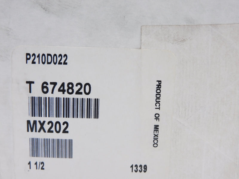 ASCO P210D022 5-125PSI 1-1/2" NSMP