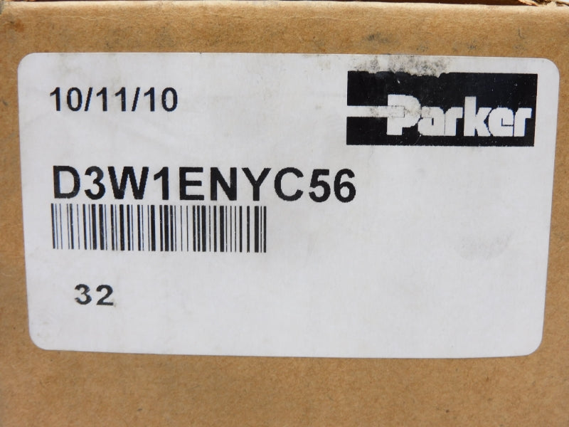 PARKER D3W1ENYC56 110/120V 0.72-0.80A 5000PSI NSMP