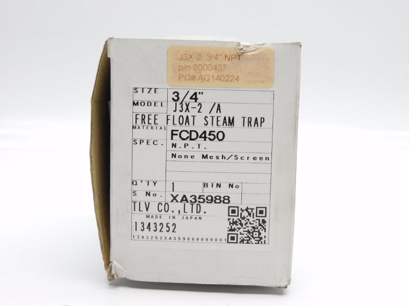 TLV J3X-2/A 300PSI 3/4" NSMP