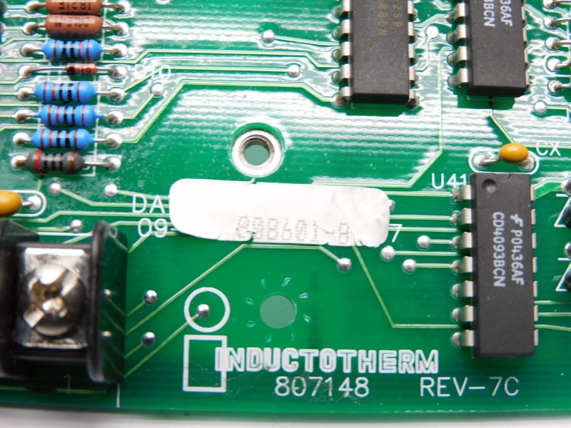 INDUCTOTHERM 808601-8 REV. 7C 4V NUPI