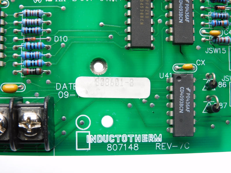 INDUCTOTHERM 808601-8 REV. 7C 5.58V NUPI