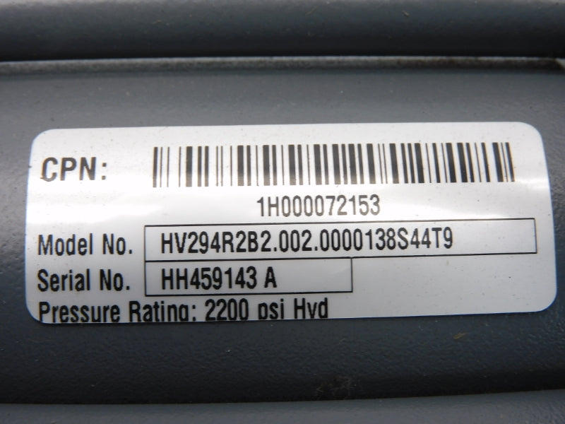 MILLER HV294R2B2.002.0000138S44T9 2200PSI NSNP