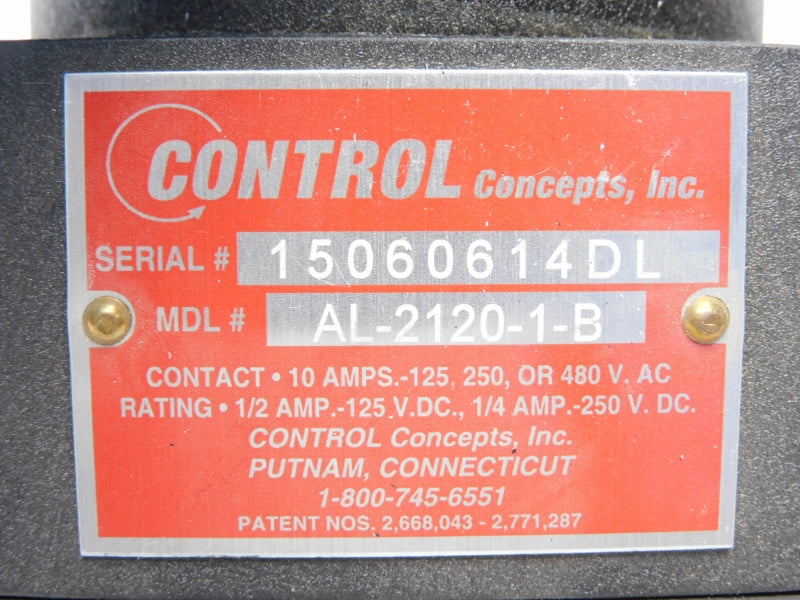 CONTROL CONCEPTS AL-21-20-1-B 480VAC 10A NSNP