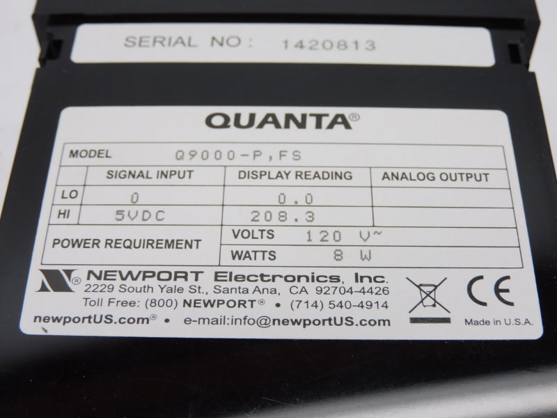 NEWPORT Q9000-P,FS 120V NSMP