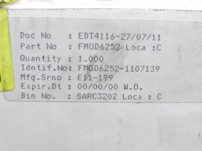 INDUCTOTHERM FMOD6252 NSMP