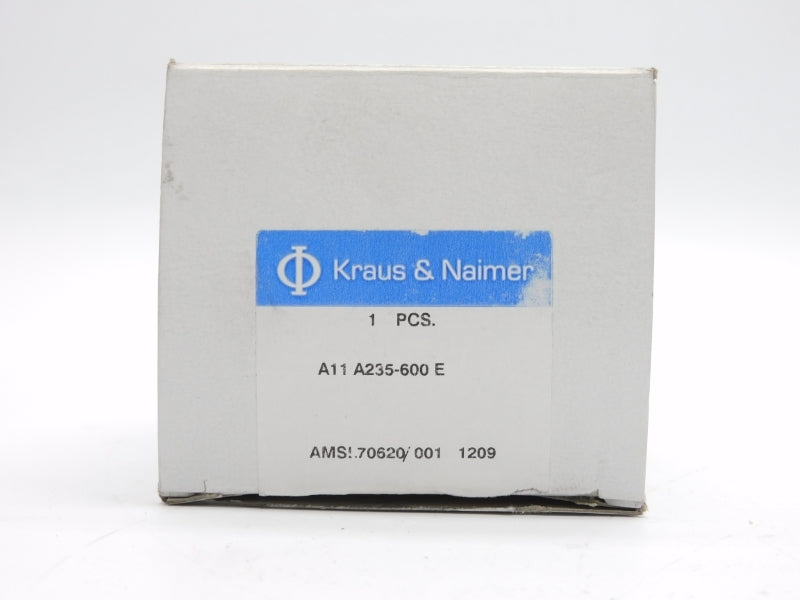 KRAUS&NAIMER A11A235-600E 600VAC 10A NSMP