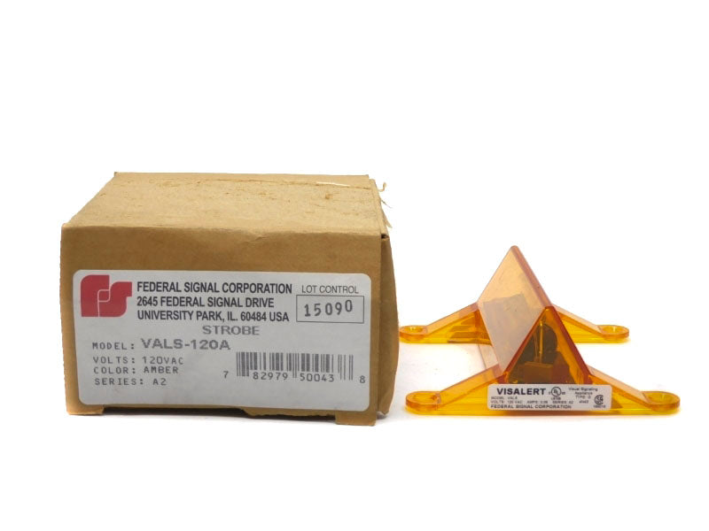FEDERAL SIGNAL VALS-120A 120VAC 0.6A SER. A2 NSMP